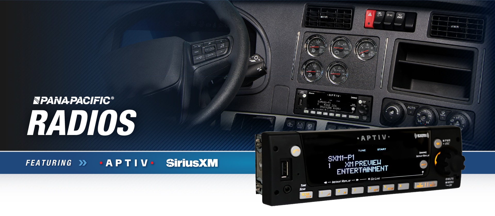 DTNA Parts Cap Radios